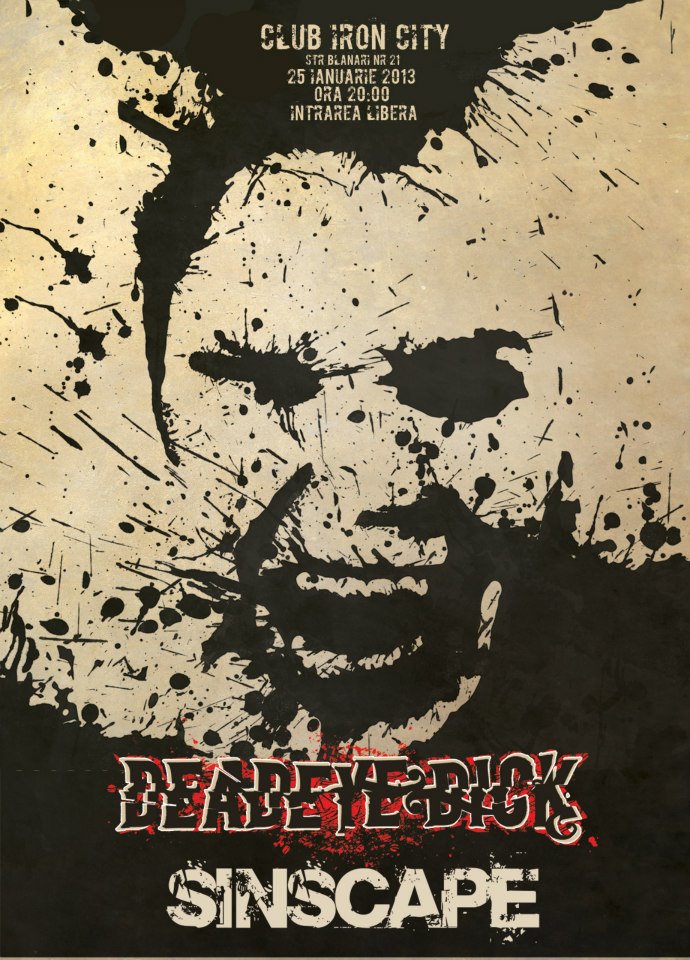 Concert Deadeye Dick si Sinscape in Bucuresti